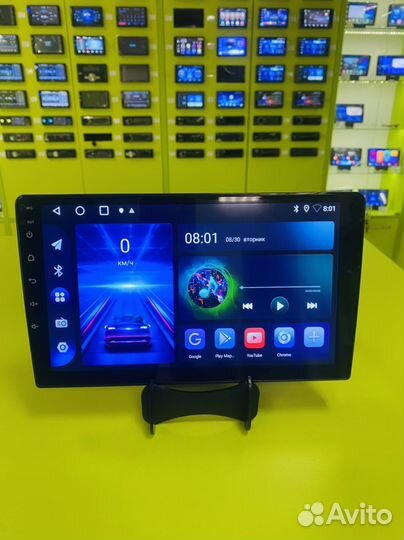 Автомагнитола 10 дюйм Android 4+64 Bos-Mini