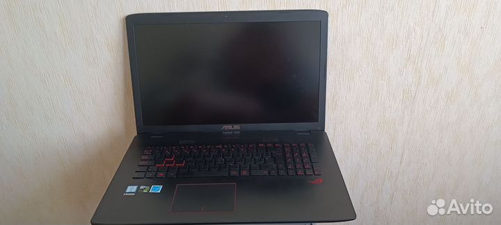 Ноутбук asus rog Gl752