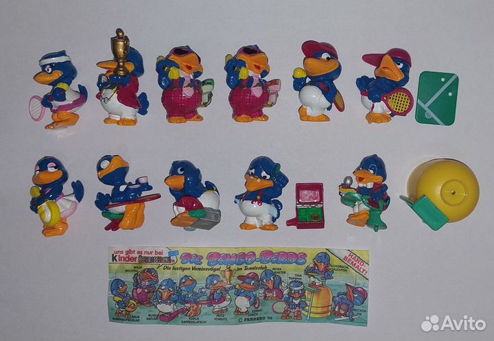 Киндер серия Вороны (11 фигурок)