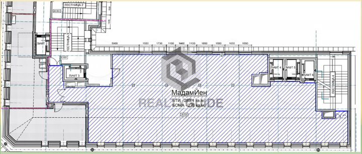 289 м2 Бизнес-центр 