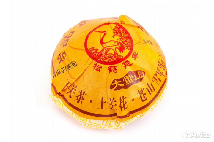 Шу пуэр гнездо «Золотая нить» (фаб. Сягуань) 100 г