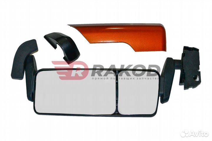 Зеркало в сб. shaanxi X3000 лев. механическое оран