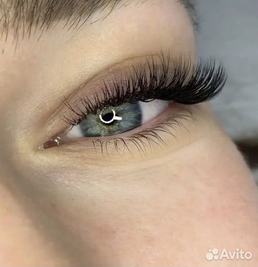Наращивание ресниц на дому