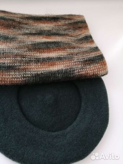 Берет+шарф