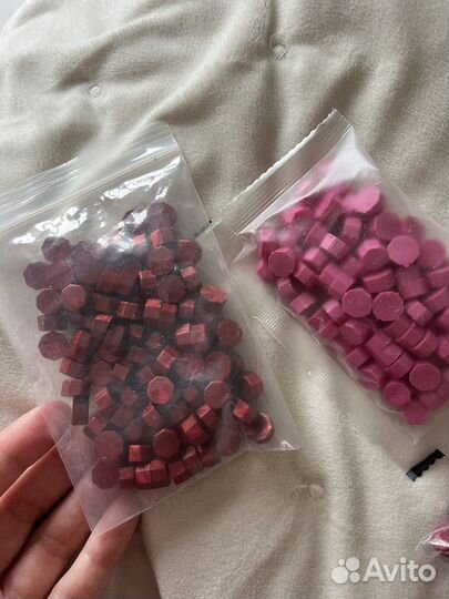 4 пакета штампов для сургучной печати