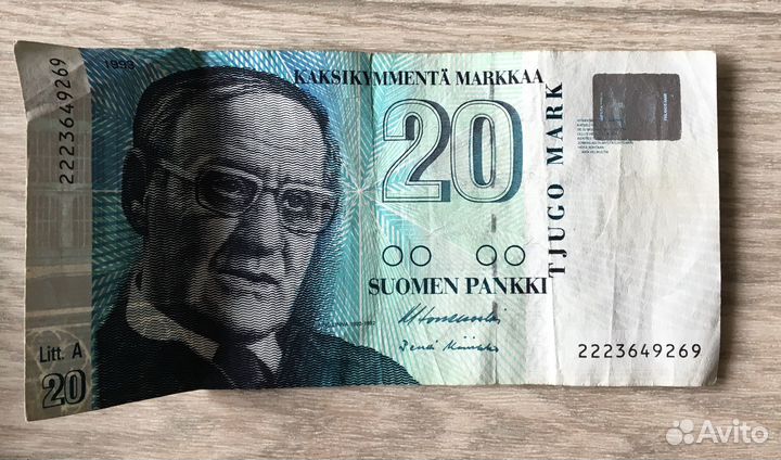 Финские купюры (старые)