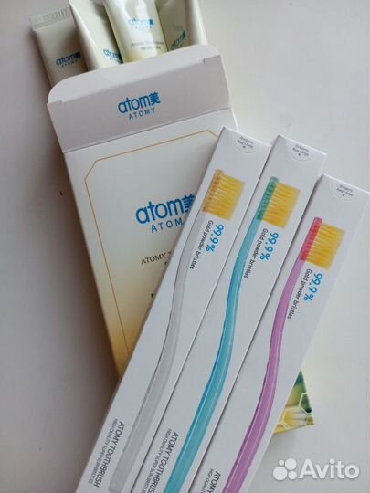 Корейская косметика. Зубная паста атоми