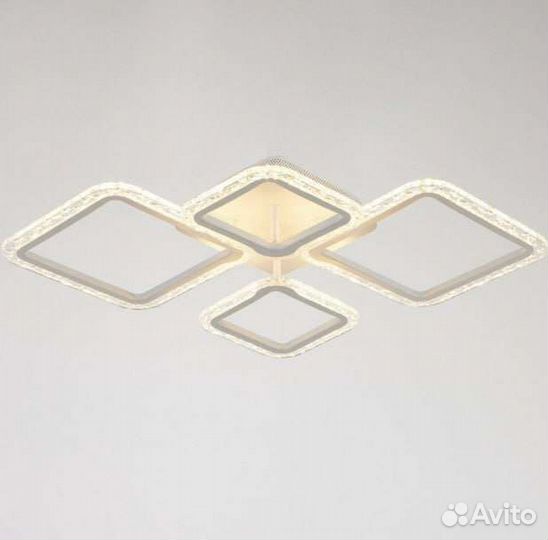 Люстра с пду 10020/4WT LED