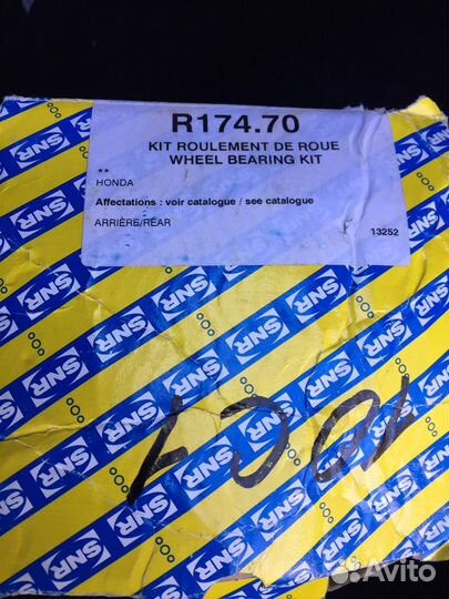 Ступица в сборе honda civic ступичный подшипник