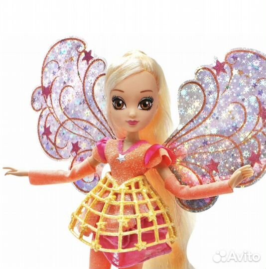 Кукла winx cosmix fairy spread the magic stella