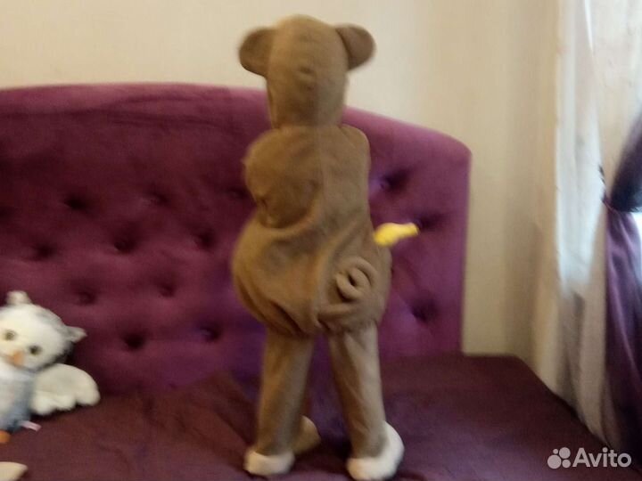 Новогодний костюм обезьянки на 2-3 года