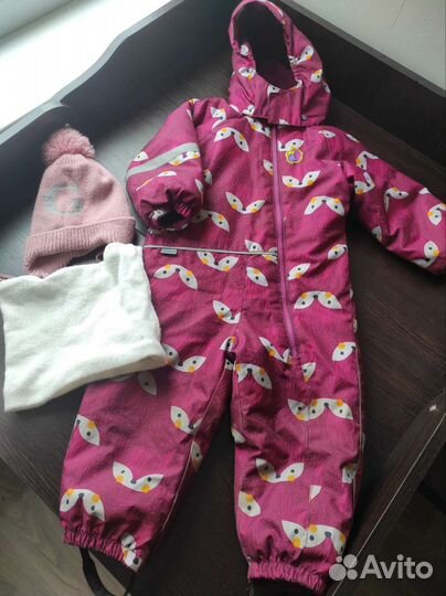 Демисезонный комбинезон для девочки lassie 86