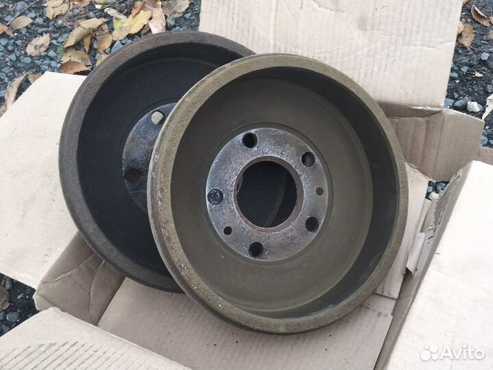 Задние барабаны duster