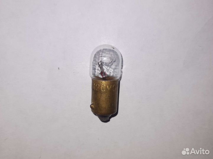 Лампочка СССР 26В\цоколь B 9s/14\ 3Вт
