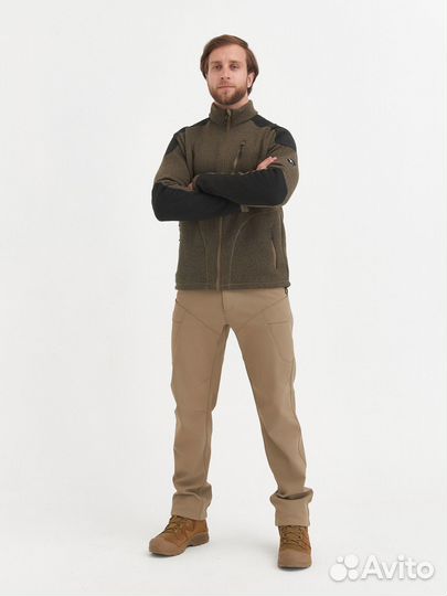 Толстовка флисовая taкtэк рейд-1, полная молния