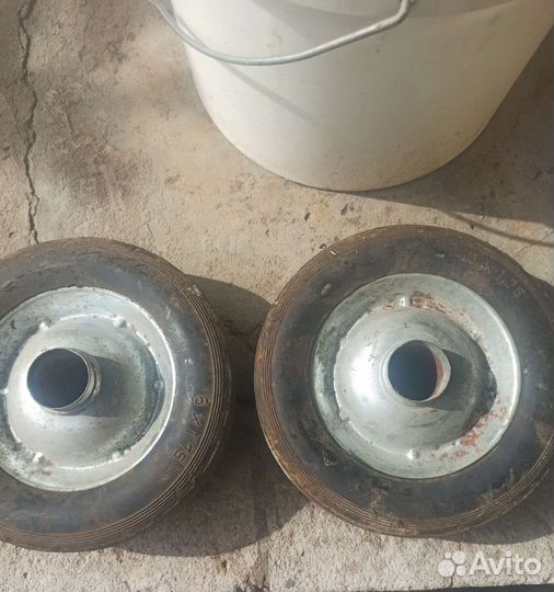 Колеса на тележку садовую