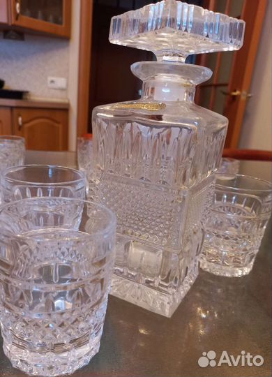 Графин и 6 бокалов