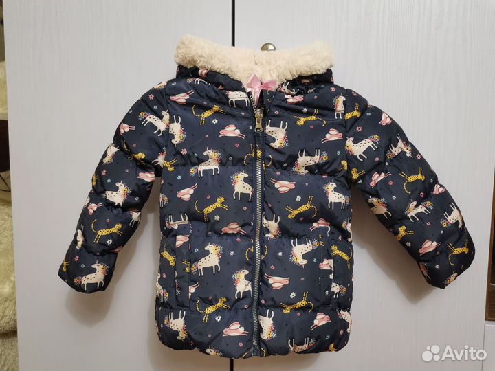 Три куртки для девочки пакетом