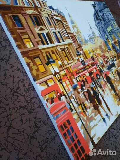 Картина по номерам «Осень в Лондоне», 7C-0017