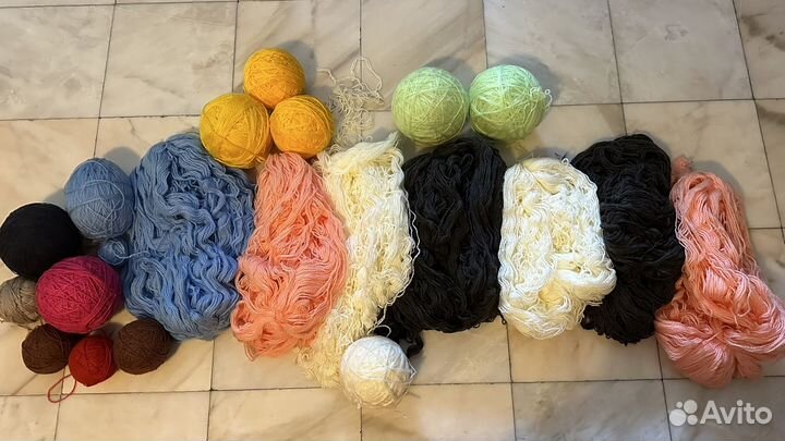 Пряжа для вязания, мулине