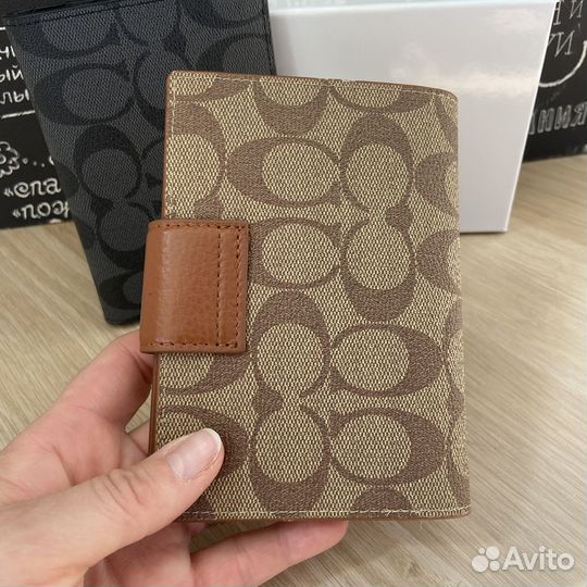 Обложка на паспорт coach новая