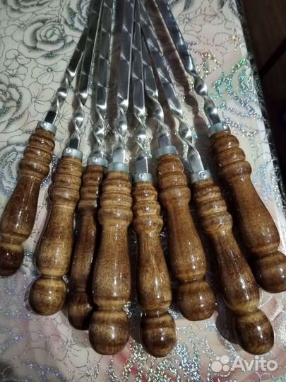 Шампура 8шт новые из нержавейки