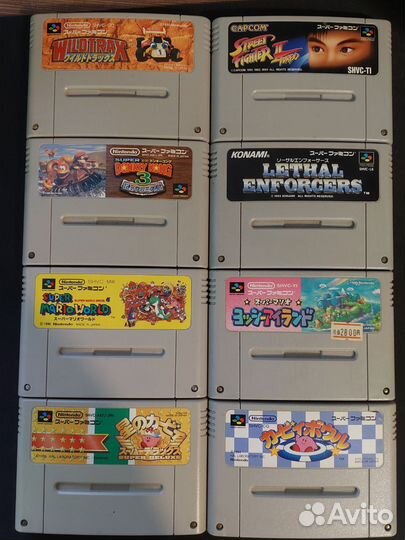 Nintendo super famicom игры и аксессуары