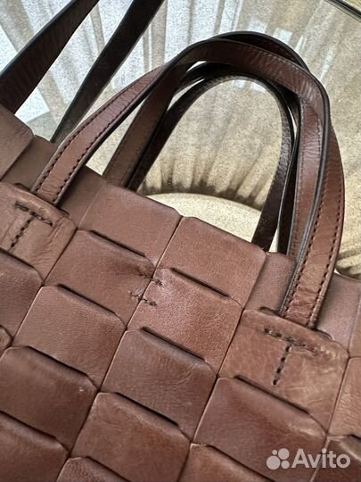 Сумка женская massimo dutti коричневая