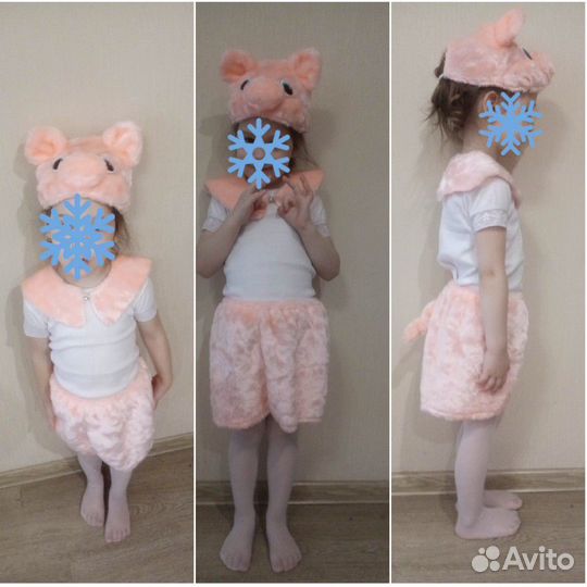 Костюм хрюшки, поросенка