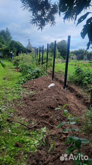 Столбы заборные