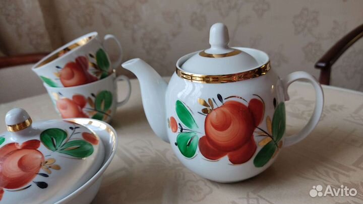 Сервиз чайный Барановка СССР 80-е годы