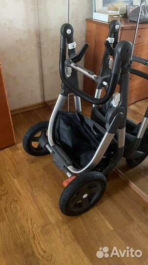 Коляска 3 в 1 Stokke Trailz (колеса Terrain)