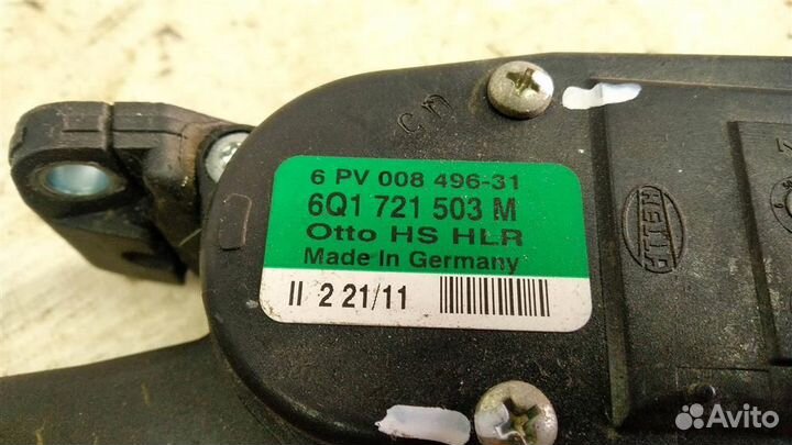 Педаль газа volkswagen Polo 5 09-22