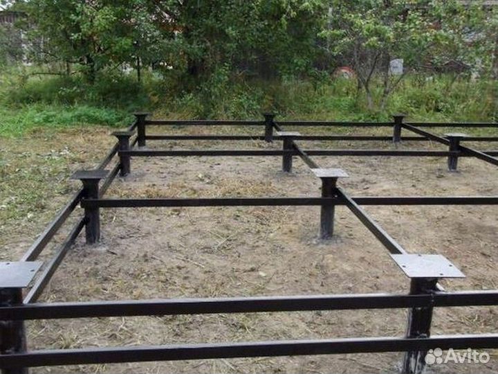 Установка винтовых свай