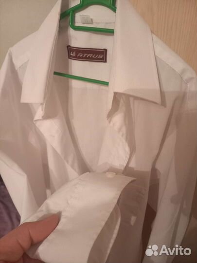 Рубашка белая 146-152