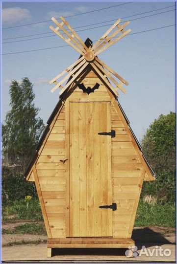 Уличный туалет домик с установкой кгч 749