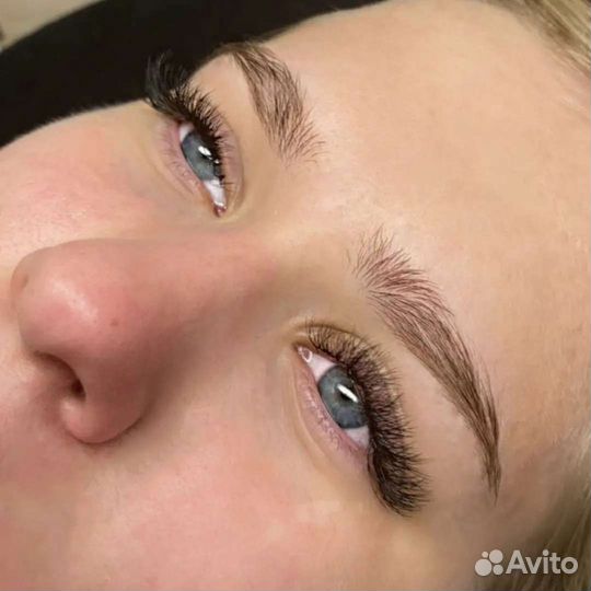 Наращивание ресниц на дому