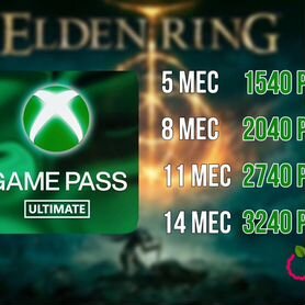 Xbox game pass ultimate 8 месяцев