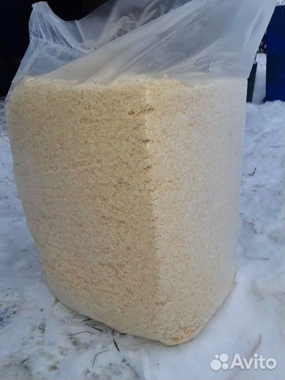 Опилки в брикетах