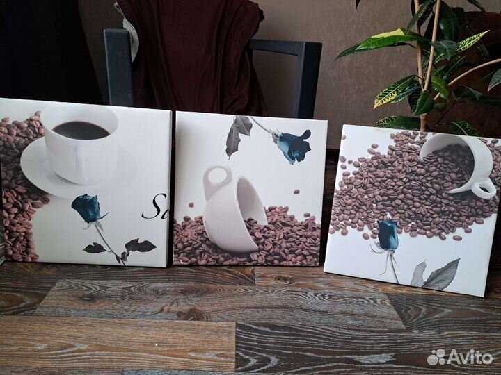 Модульная картина Кофе