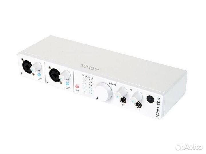 Arturia MiniFuse 4 White аудиоинтерфейс
