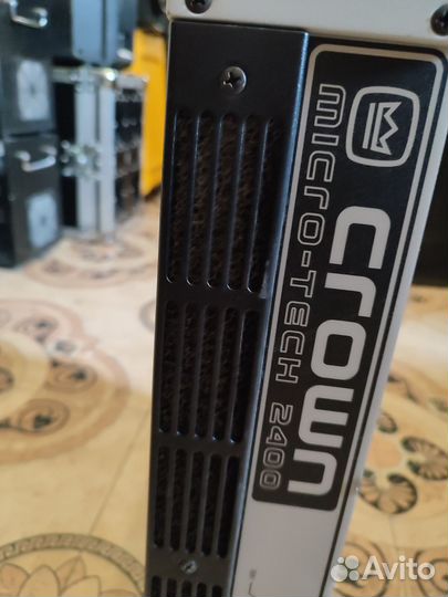 Усилитель эстрадный crown micro-tech 2400