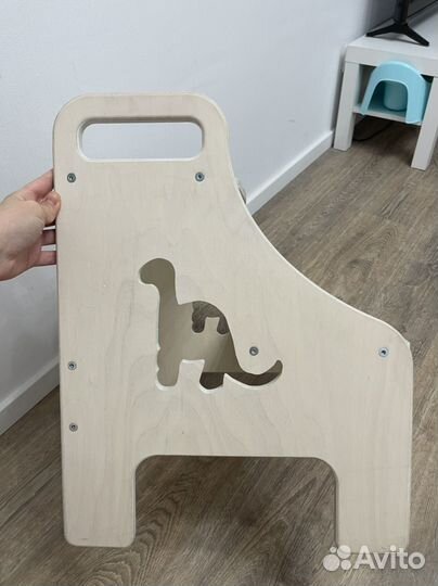 Ступенька детская деревянная