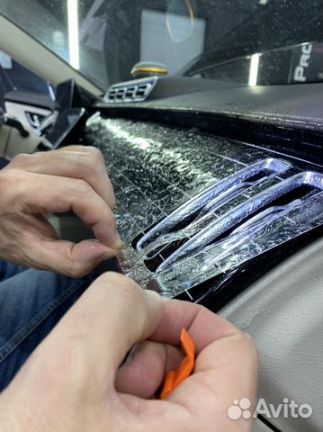 Защита салона полиуретаном mercedes W223