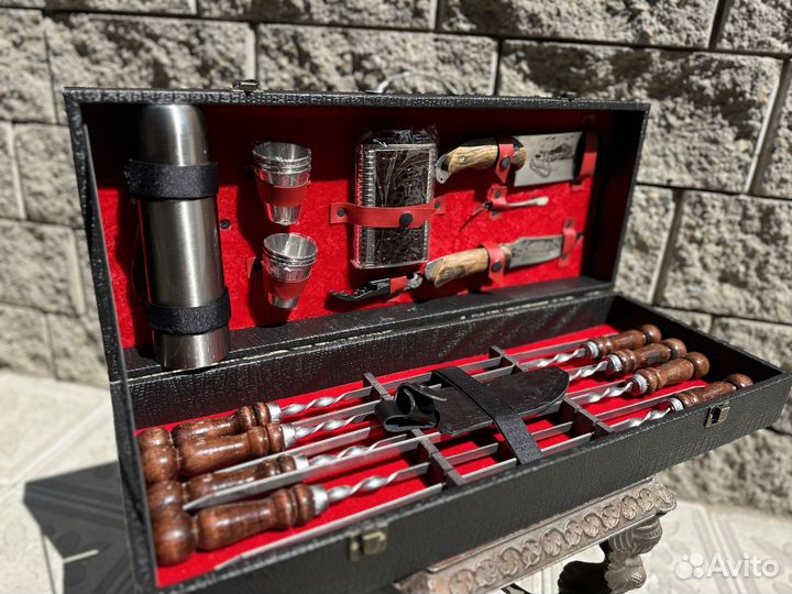 Подарочный шашлычный набор