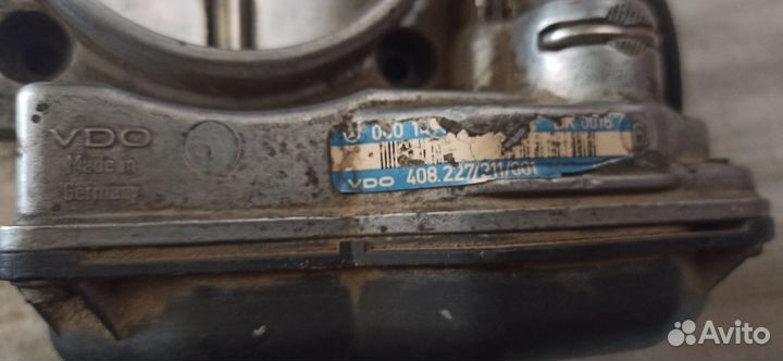 Дросельная заслонка м104 w124