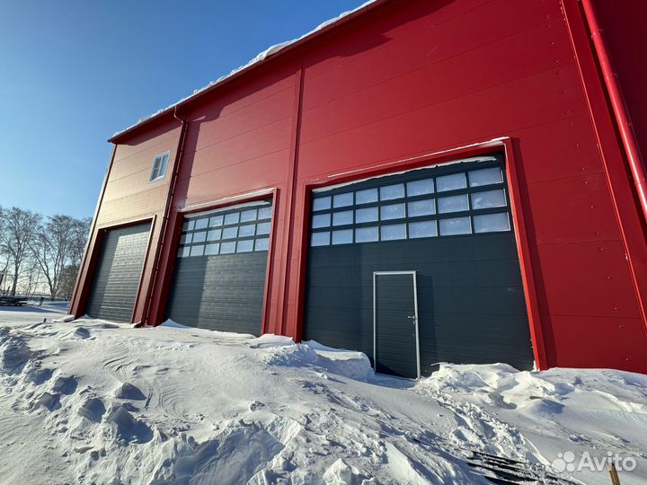 Промышленные секционные ворота