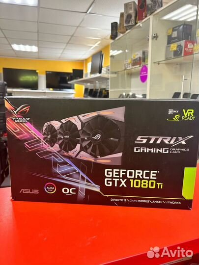 Asus GeForce GTX 1080 Ti Strix OC Gaming 11Gb