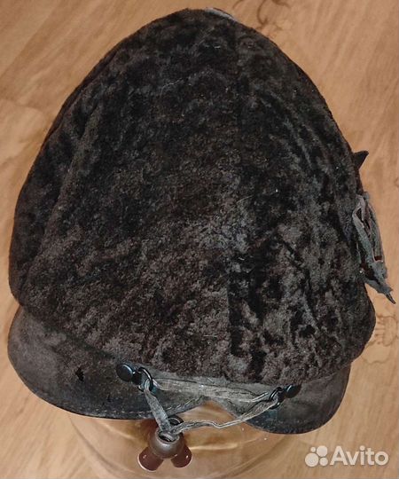 Шапка зимняя натур. кожа и мех мутон