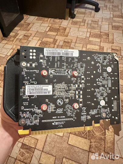 Продам Видеокарту Palit nvidia GeForce GTX 1050 Ti